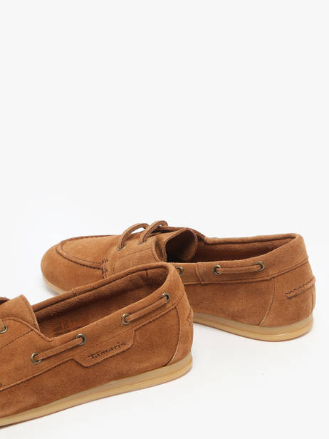 Boat Shoes In Leather Tamaris Brown accessoires 44 other view 2