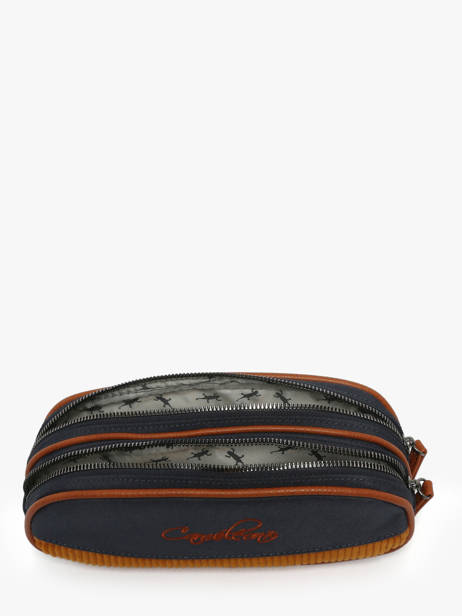 Pencil Case For Kids 2 Compartments Cameleon Blue vintage urban VIB-TROU other view 1