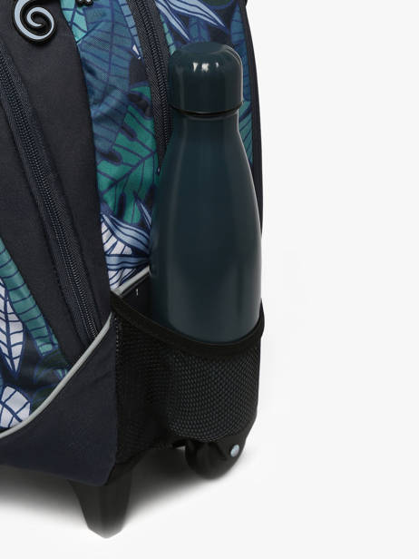 Wheeled Schoolbag Cameleon Blue actual SR39 other view 6
