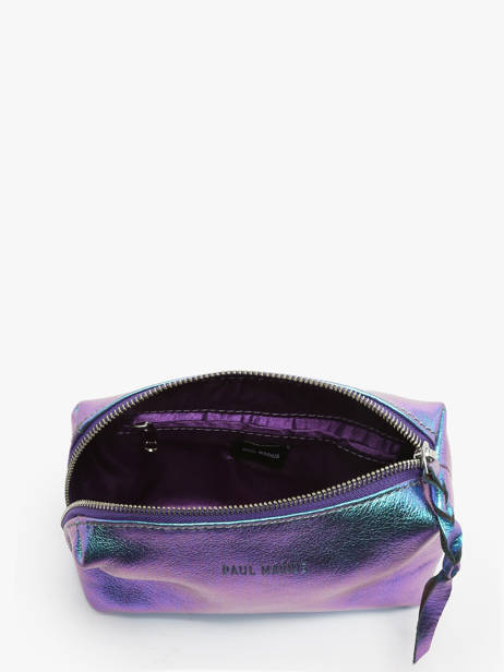 Pouch Leather Paul marius Multicolor scarabee ADELESCA other view 1