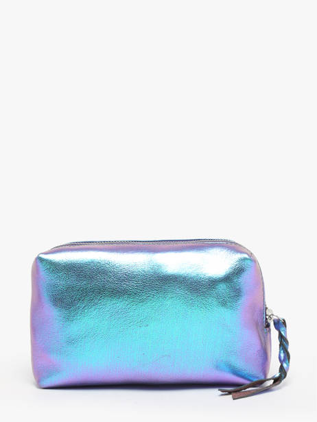 Pouch Leather Paul marius Multicolor scarabee ADELESCA other view 2