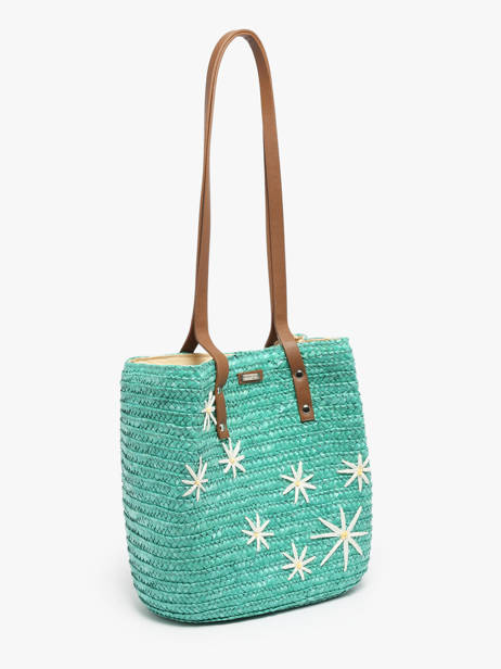 Shoulder Bag Koa Les tropeziennes Green koa TZ02 other view 2
