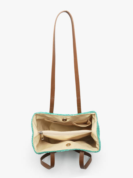 Shoulder Bag Koa Les tropeziennes Green koa TZ02 other view 3