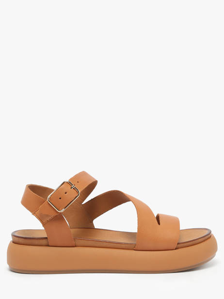 Sandales En Cuir Inuovo Vert accessoires A96001