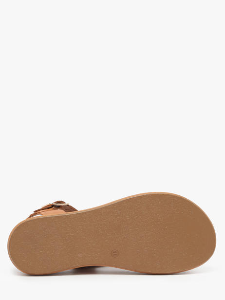Sandales En Cuir Inuovo Vert accessoires A96001 vue secondaire 4