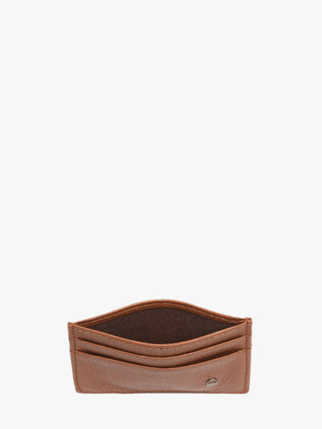 Porte-cartes Madras Cuir Etrier Marron madras EMAD011 vue secondaire 1