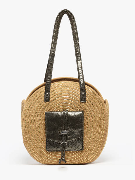 Shoulder Bag Dario Cotton Les tropeziennes Beige dario TZ01