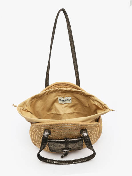 Shoulder Bag Dario Cotton Les tropeziennes Beige dario TZ01 other view 3