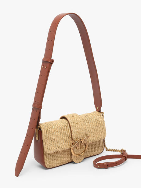 Shoulder Bag Love Bag Icon Pinko Beige love bag icon 4340A2CF other view 1