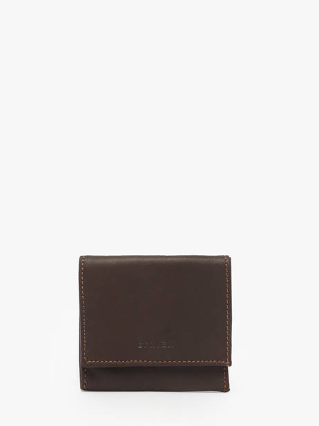 Porte-monnaie Oil Cuir Etrier Marron oil EOIL097