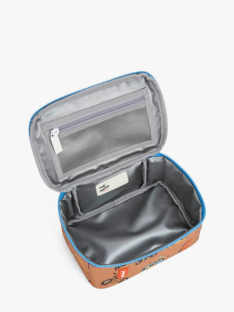 Sac Gouter Hello hossy Marron cool kids P vue secondaire 1