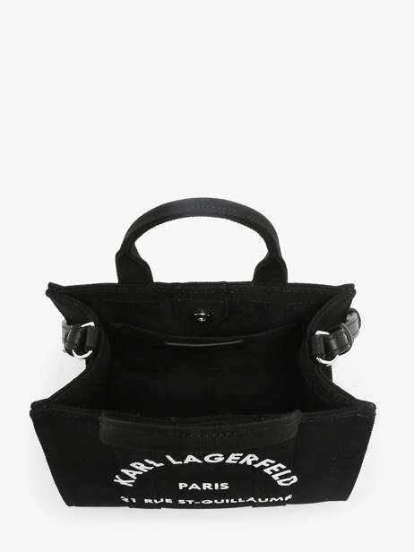 Shoulder Bag Rsg Cotton Karl lagerfeld Black rsg A1W50118 other view 2