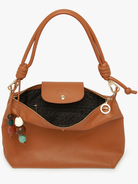 Longchamp Le pliage xtra perles Besaces Marron