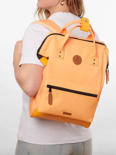 Adventurer Medium - Customisable Backpack  Cabaia Yellow adventurer BAGS other view 1