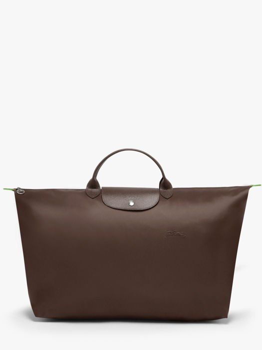 Longchamp Le pliage green Travel bag Brown