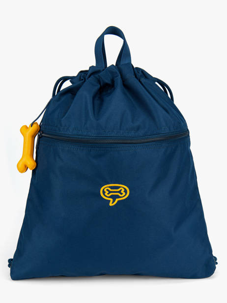 Gym Bag Hazel Boys Stones and bones Blue boys HAZEL-B other view 4