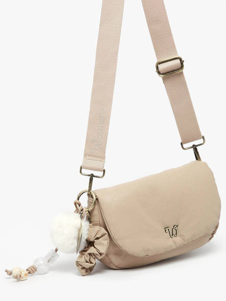 Sac Bandoulière S Alizier Woomen Beige alizier WALI03 vue secondaire 2