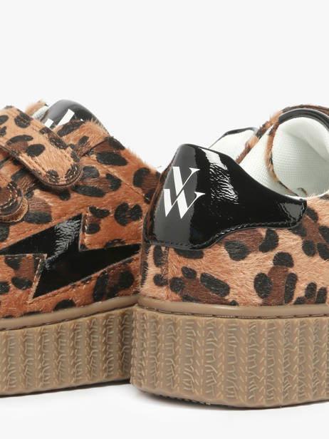 Sneakers Vanessa wu Marron women BK2802LP vue secondaire 2