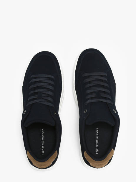 Sneakers En Cuir Tommy hilfiger Bleu men 5517DW5 vue secondaire 3