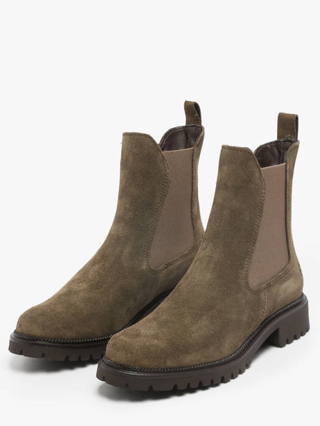 Chelsea Boots En Cuir Tamaris Vert women 41 vue secondaire 2