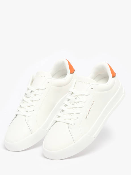 Sneakers En Cuir Tommy hilfiger Blanc men 53670K6 vue secondaire 1
