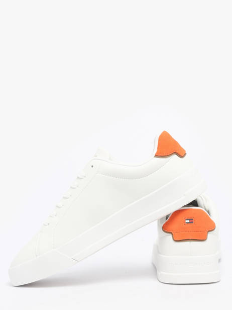 Sneakers En Cuir Tommy hilfiger Blanc men 53670K6 vue secondaire 2