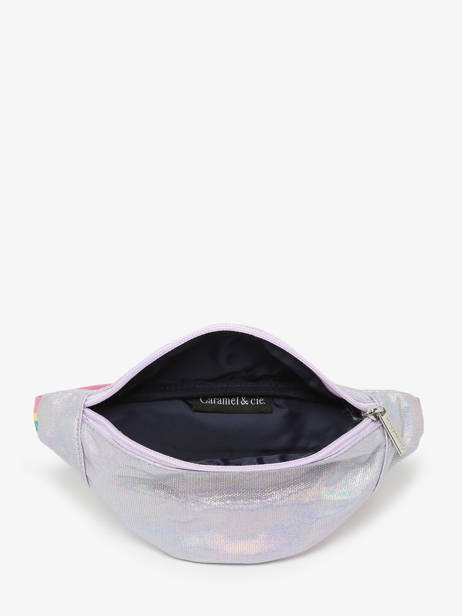 Sac Banane Caramel et cie Violet family FA vue secondaire 2