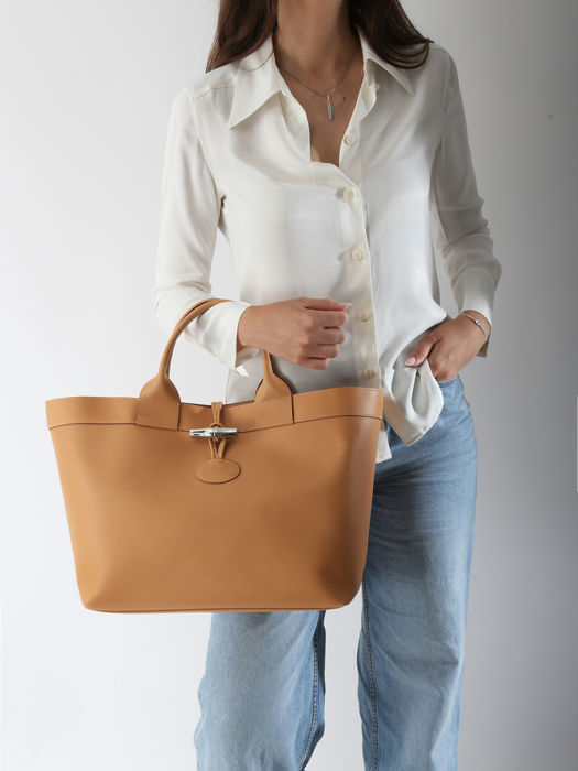 Longchamp Le roseau souple Handbag Pink