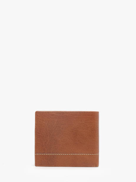Checkholder With Card Holder Rough Gear Leather Maverick Brown rough gear MAVRG005 other view 3