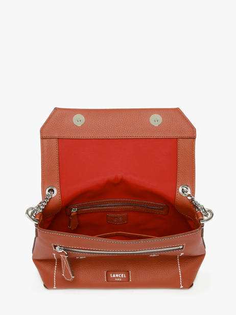 Shoulder Bag Ninon Leather Lancel Brown ninon A13782 other view 2