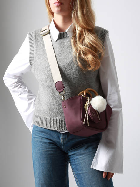 Sac Bandoulière S Crocus Woomen Violet crocus WCRO33 vue secondaire 1