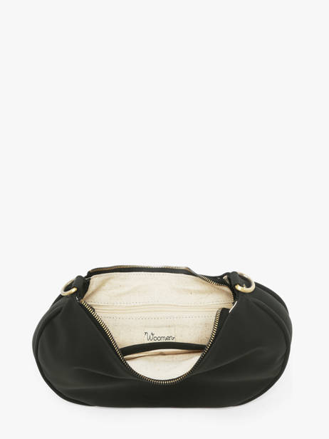 Sac Bandoulière Crocus Woomen Noir crocus WCRO29 vue secondaire 3