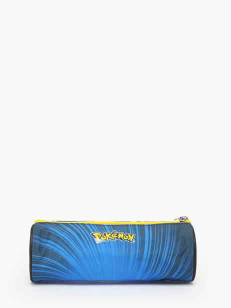 1 Compartment Pouch Pokemon Blue pikachu eclair 25IK207P other view 2