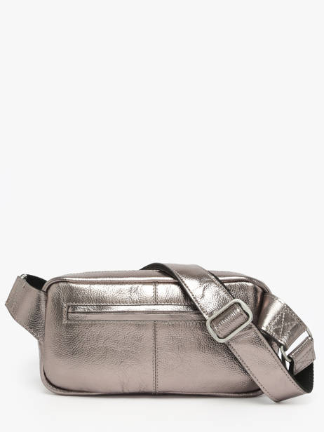 La Banane 90s Cuir Paul marius Gris 90's BANAN90S vue secondaire 4