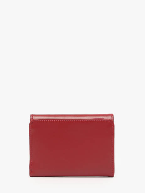 Portefeuille Cuir Lancaster Rouge paris pm 24 vue secondaire 3