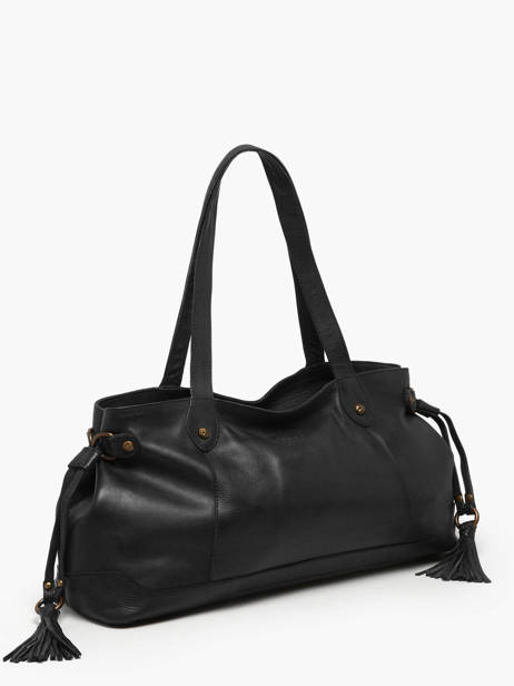 Handbag Cow Leather Basilic pepper Black cow BCOW80 other view 2
