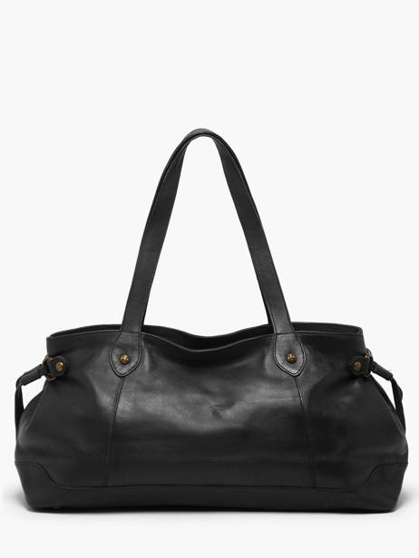 Handbag Cow Leather Basilic pepper Black cow BCOW80 other view 4