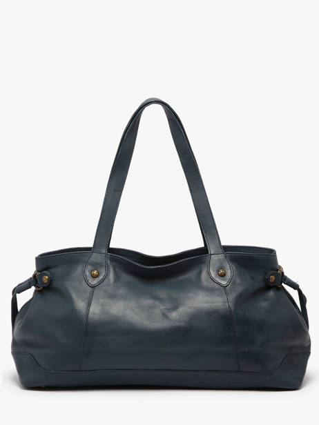 Handbag Cow Leather Basilic pepper Blue cow BCOW80 other view 4