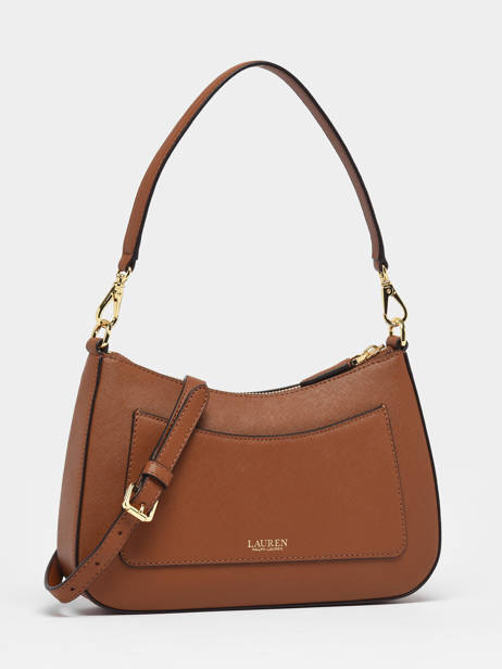 Leather Danni 26 Shoulder Bag Lauren ralph lauren Brown danni 31883768 other view 3