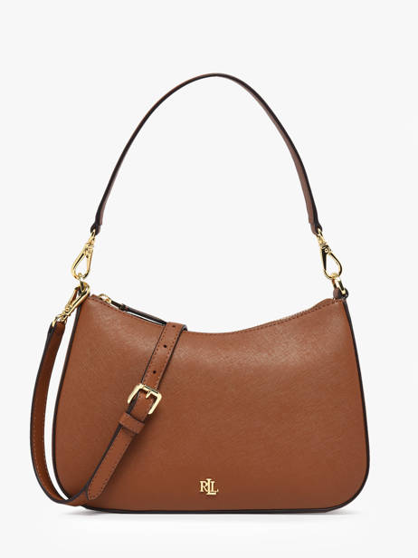 Leather Danni 26 Shoulder Bag Lauren ralph lauren Brown danni 31883768