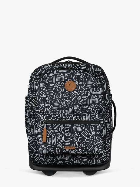 Cabin Luggage Backpack Travel Cabaia Black travel XS