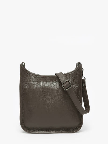 Sac Bandoulière Caviar Cuir Milano Marron caviar CA25067 vue secondaire 4