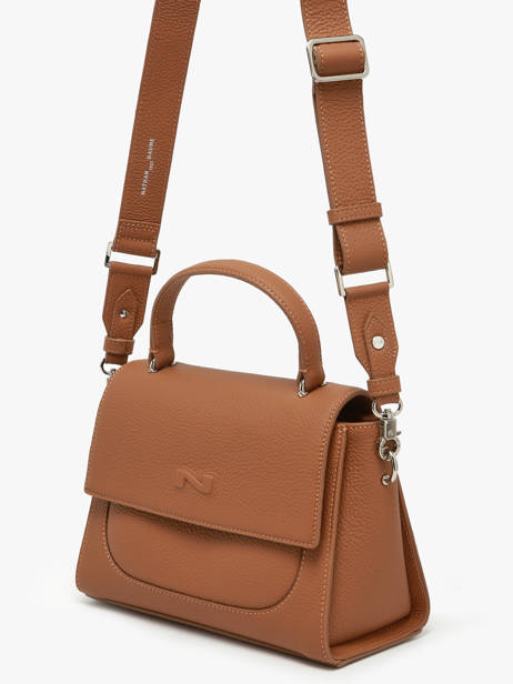 Leather Charlene Crossbody Bag Nathan baume Brown event 9 other view 2