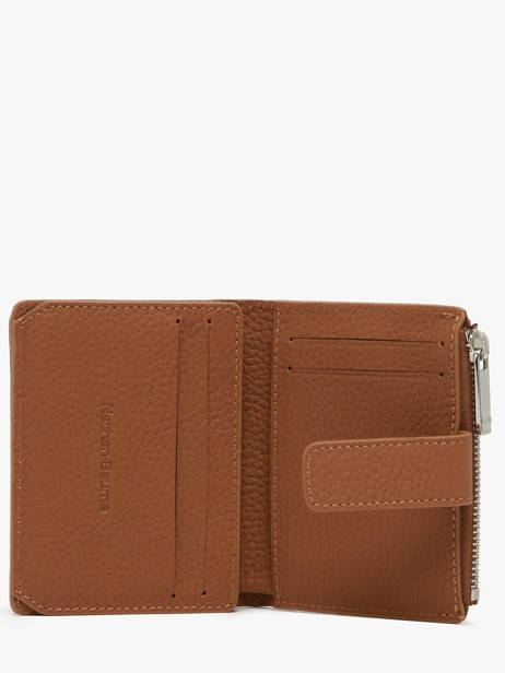 Card Holder With Coin Purse Original Leather Nathan baume Brown original n 102N other view 1