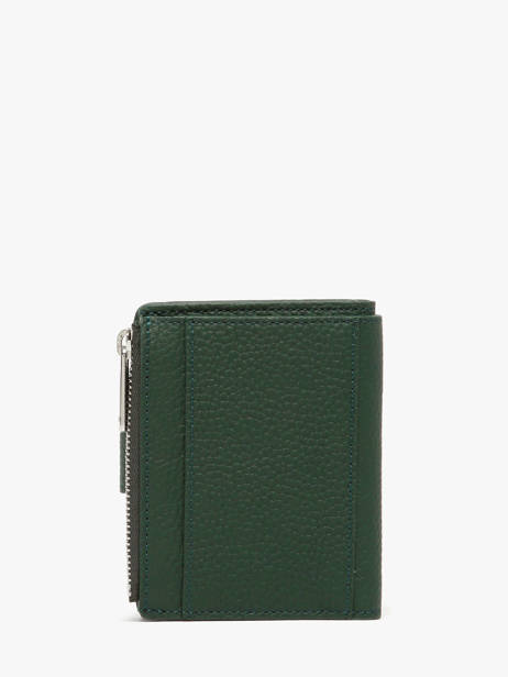 Porte-cartes Porte-monnaie Cuir Nathan baume Vert original n 102N vue secondaire 3