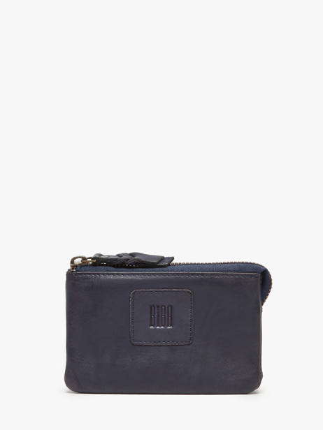 Porte-monnaie Cuir Biba Rouge heritage BT35