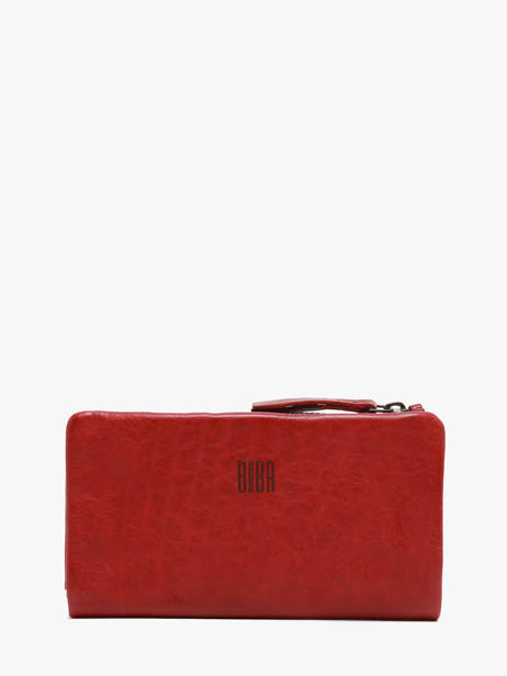 Portefeuille Heritage Cuir Biba Rouge heritage DON4L vue secondaire 2