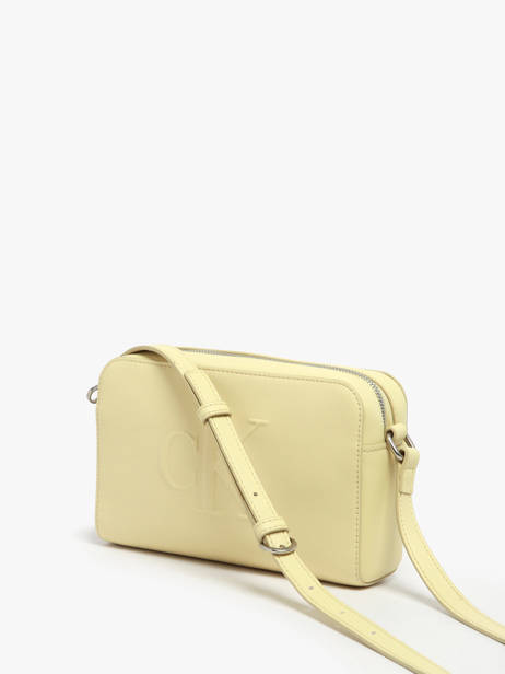 Sac Bandoulière Sculpted Calvin klein jeans Jaune sculpted 4K3036G vue secondaire 2