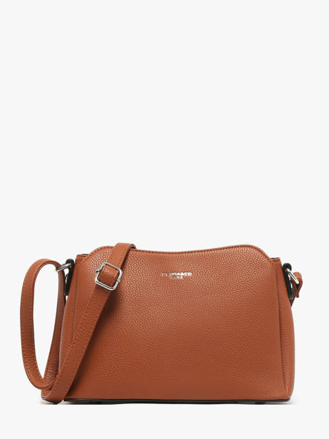 Shoulder Bag Grained Miniprix Brown grained F2516
