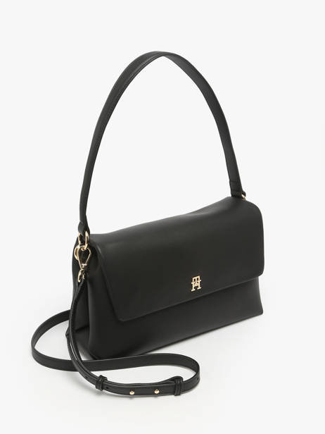 Sac Bandoulière Modern Tommy Polyester Recyclé Tommy hilfiger Noir modern tommy AW17695 vue secondaire 2